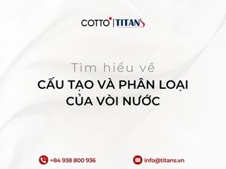 Tìm hiểu về cấu tạo và phân loại của vòi nước