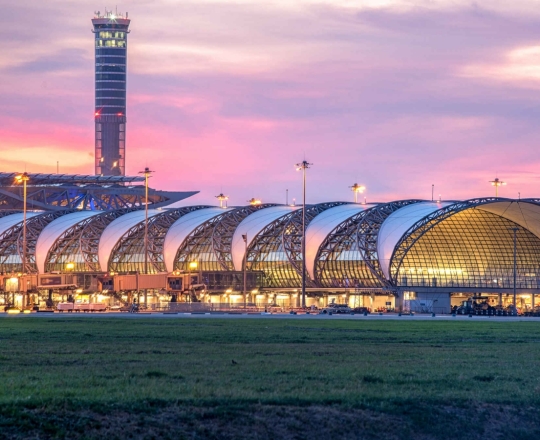 Sân Bay Suvarnabhumi - Bangkok, Thái Lan