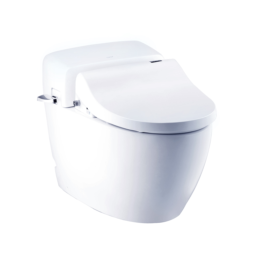 C100327(CVX) Bồn cầu 1 khối nắp rửa điện tử C92020 Terranova X