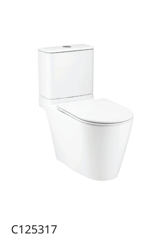 C125317 Bồn cầu 2 khối nắp đóng êm Simply Connect