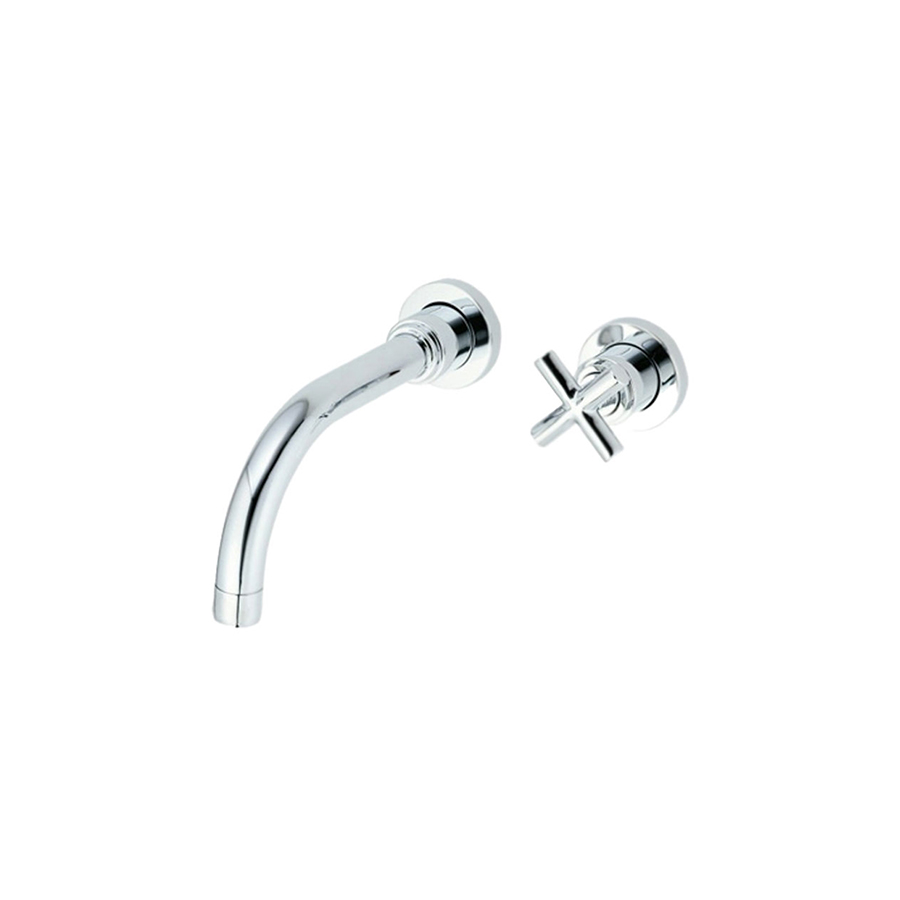 CT105C16 Vòi chậu lavabo gắn tường Cross